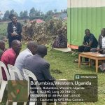 A capacity building session with community members dwelling at the river banks of R. Ruhezanyenda